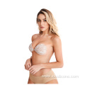 Hot selling invisible lace push up strapless bra